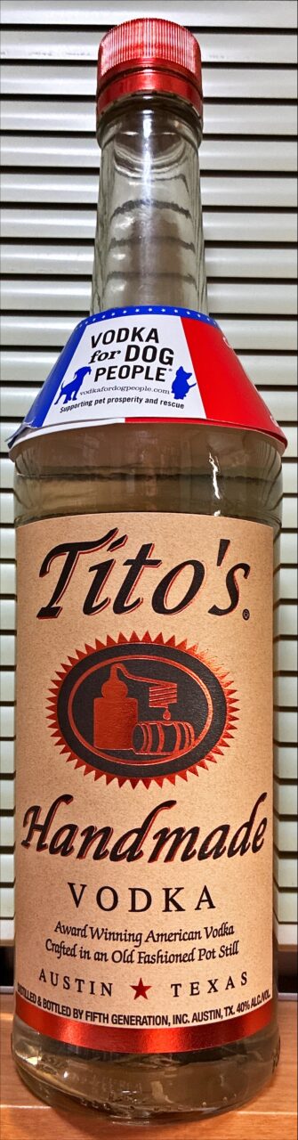 ウォッカと私　Tito`s VODKA